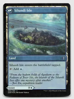 Silundi Vision 80 Uncommon Zendikar Rising Magic: The Gathering Foil Near Mint - Image 2