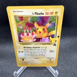 Birthday Pikachu 24/53 Holo Rare 25th Celebrations Classic - Pokemon Card - 🔥 - Image 4