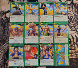 One Piece Miracle Battle Carddass 12pcs Set Vintage Japanese Card - Image 1