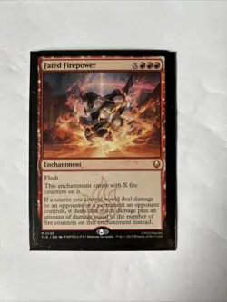 Fated Firepower Avatar: The Last Airbender Regular Mythic 0132 MTG - Image 1