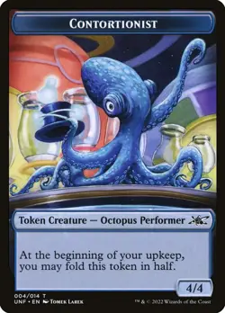 Contortionist MTG Unfinity Token NM x4 (4/4) - Magic Card - Image 1