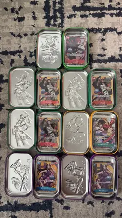One Piece TS-03 Mini-tin Promo Cards Lot Of 7 - Image 1