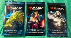 3x Ultimate Masters Brand New Sealed Booster Packs - Draft Sets MTG Magic Cards - Image 1