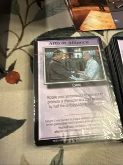 Babylon 5 CCG NARN Vs. CENTAURI Campaign Set 1 game card cards - Image 3