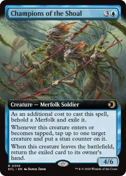 Champions of the Shoal (Extended Art) - 356 / English / Near Mint MTG - Image 1