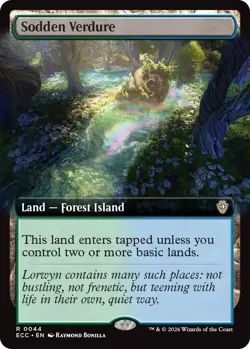 Sodden Verdure (Extended Art) - 44 / English / Near Mint MTG - Image 1