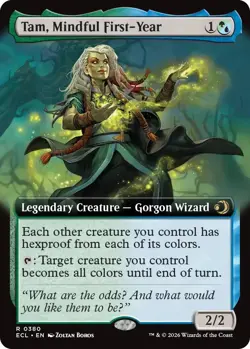 Tam, Mindful First-Year (Extended Art) - 380 / English / Near Mint MTG - Image 1