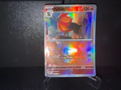 2025 Pokemon TCG Pyroar 016 Prismatic Evolutions Poke Ball Card NM+ - Image 1