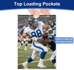 200 Pcs Soft Trading Card Sleeves, Top Loading Penny 2.6x3.6 inch, Clear - Image 3