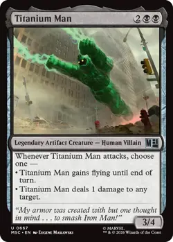 Titanium Man [MSC - 667] Foil NM - Image 1