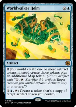 Worldwalker Helm - 7 / English / Near Mint MTG - Image 1