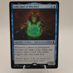 Loki, God of Mischief 0065 | Marvel Super Heroes Near Mint MTG - Image 1