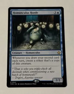 MTG Homunculus Horde - Foundations LP - Image 1