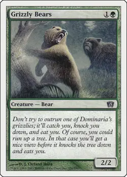 Foil - Grizzly Bears - 256 / LP / English MTG - Image 1