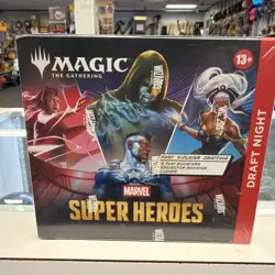 Draft Night Sealed Box Marvel Super Heroes MTG Magic the Gathering - Image 1
