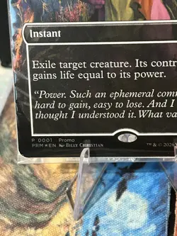 MTG Swords to Plowshares Thanos PSA Magazine Exclusive Promo Marvel Magic Sealed - Image 2