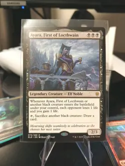Ayara, First of Locthwain Throne of Eldraine Regular - Image 1