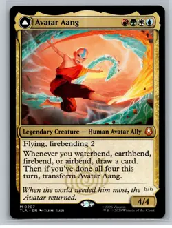 MTG - Avatar: The Last Airbender #207 Avatar Aang - Image 1