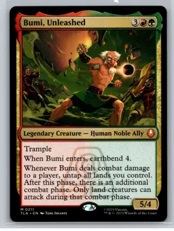 MTG - Avatar: The Last Airbender #211 Bumi, Unleashed - Image 1