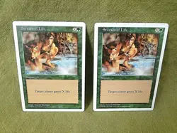 Magic the Gathering: 2x Stream of Life - Image 1