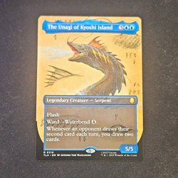 MTG The Unagi of Kyoshi Island Borderless Avatar TLA Rare 319 Regular EN - Image 1