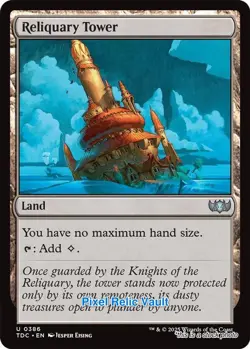 MTG - TDC - 386 - NM - Reliquary Tower - Magic - Image 1