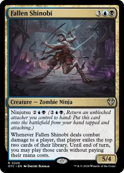 NM - Fallen Shinobi [OTC - 226] Commander: Outlaws of Thunder Junction - Image 1