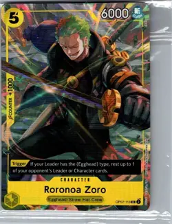 Roronoa Zoro (Illustration Box Vol.3) OP07-113 One Piece Promo - Sealed - Image 1
