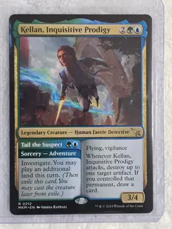MTG Kellan, Inquisitive Prodigy #212 Murders at Karlov Manor Magic Card Rare NM - Image 5