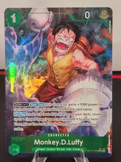 Monkey.D.Luffy OP16-034 R Alternate Art - The Time of Battle - One Piece - Image 1
