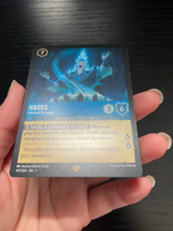 Hades 147/204 The First Chapter Legendary Disney Lorcana TCG - Image 2