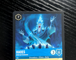 Hades 147/204 The First Chapter Legendary Disney Lorcana TCG - Image 3