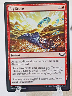 MTG Big Score #102 Streets of New Capenna Magic Gathering Card NM - Image 1