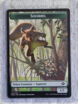 MTG Squirrel Token #11 Modern Horizons 2 2021 Magic Gathering Card Token NM - Image 4