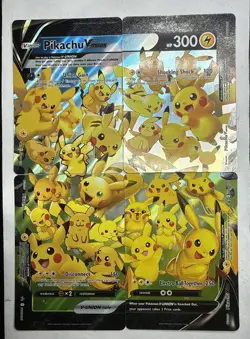Pikachu V-Union [Set of 4] SWSH: Sword & Shield Promo Cards Holo • Near Mint - Image 1