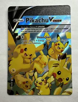 Pikachu V-Union [Set of 4] SWSH: Sword & Shield Promo Cards Holo • Near Mint - Image 2