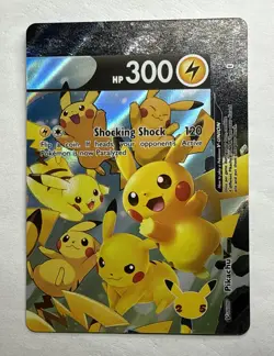 Pikachu V-Union [Set of 4] SWSH: Sword & Shield Promo Cards Holo • Near Mint - Image 4