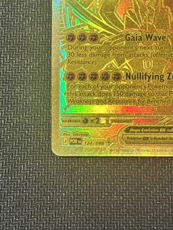 Mega Zygarde EX 124/088 POR Secret Rare Full Art Foil HP 310 ENG Pokemon - Image 2