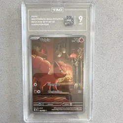 TAG 9 2025 Pokemon Vulpix 138/132 ME01 Mega Evolution Illustration Rare Holo - Image 1