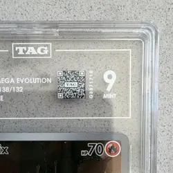 TAG 9 2025 Pokemon Vulpix 138/132 ME01 Mega Evolution Illustration Rare Holo - Image 3