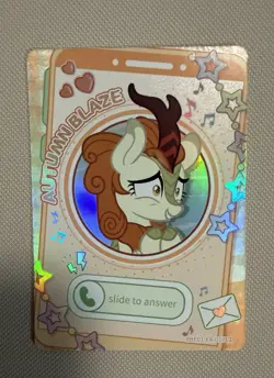 My Little Pony Card Autumn Blaze RBE01-FR-017L1 FR NM - Image 1