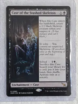 MTG Case of the Stashed Skeleton #80 Murders at Karlov Manor Magic Card Rare NM - Image 4