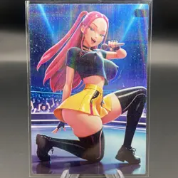 Mira K-Pop Demon Hunters Holographic Anime Collectible Trading Card - Image 1