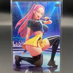 Mira K-Pop Demon Hunters Holographic Anime Collectible Trading Card - Image 2