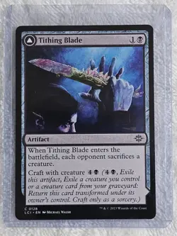 MTG Tithing Blade #128 The Lost Caverns of Ixalan Magic Card Near Mint - Image 5