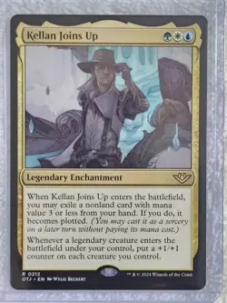MTG Kellan Joins Up Outlaws of Thunder Junction (OTJ) #212 Magic Card Rare NM - Image 4