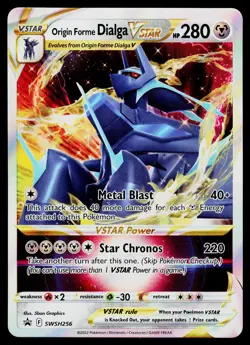 Origin Forme Dialga VSTAR SWSH256 SWSH: Sword & Shield Promo Cards Holo - Image 1