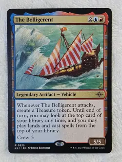 MTG The Belligerent #225 The Lost Caverns of Ixalan Magic Card Rare NM - Image 2