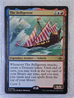 MTG The Belligerent #225 The Lost Caverns of Ixalan Magic Card Rare NM - Image 5