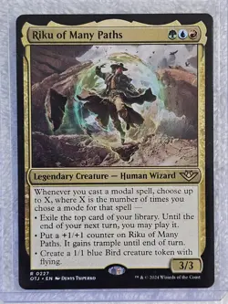 MTG Riku of Many Paths Outlaws of Thunder Junction (OTJ) #227 Card Rare NM - Image 5